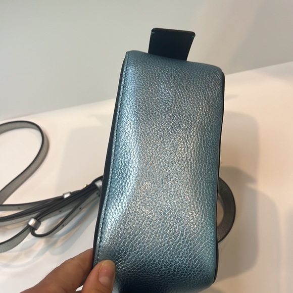 Coach color block Andi mini metallic backpack EUC - Picture 6 of 6